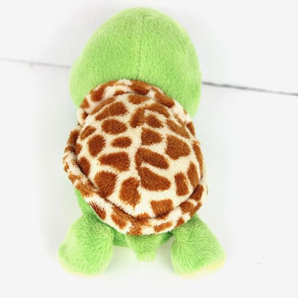 TY Beanie Boos SANDY the Turtle (Glitter Eyes) (Round Feet) Medium 9 inch 9" - Picture 5 of 5